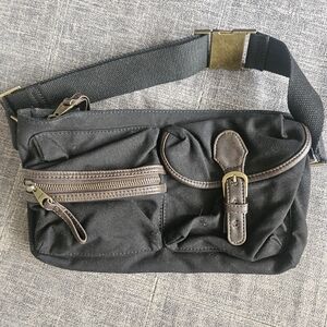 Matt & Nat Vegan Leather/Canvas Hip Or Fanny Bag FANNY-CV